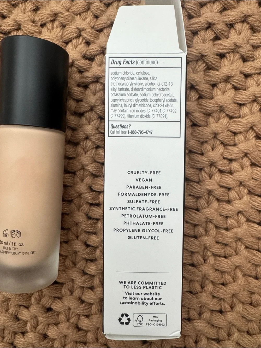 bareminerals Barepro 24HR Wear Matte Liquid Foundation Fair 10 Warm